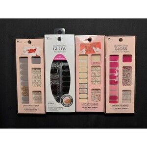 Dashing Diva Gel Nail Strips - 4 Packs (32 Strips)  - New Sealed